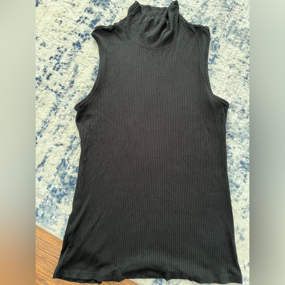 Christian Soriano Ribbed Black Tank XL Hardly Worn